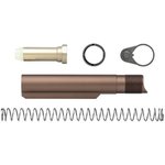 Aero Precision Enhanced Mil-Spec LR-308 Carbine Buffer Tube Kit Aluminum Anodized Kodiak Brown