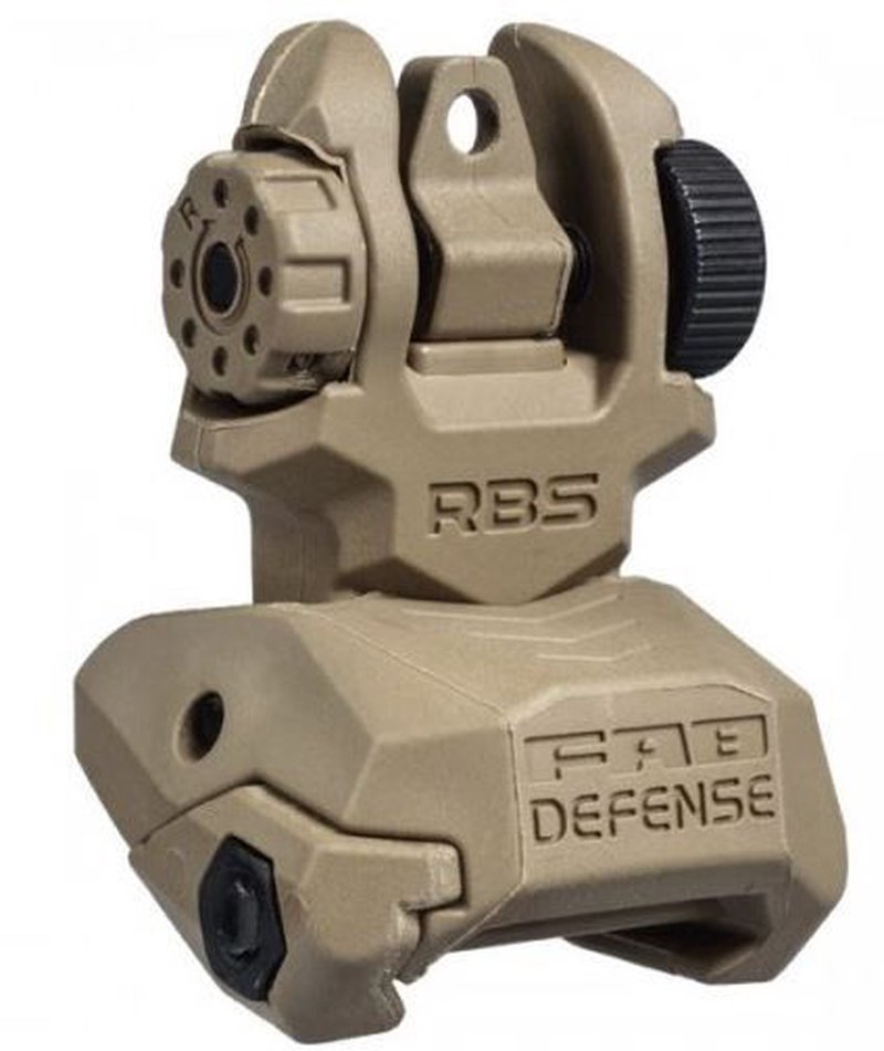 FAB Defense Top Mounted Deployable Rear Sight