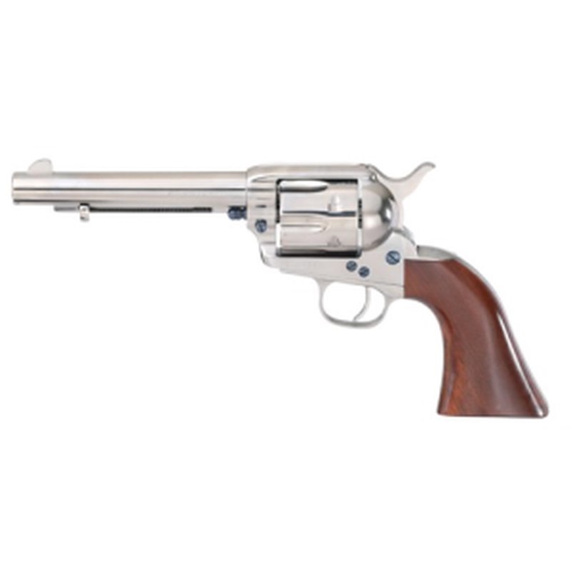 Taylor's and Company Gunfighter 45 Colt Revolver 5.5 Inch Nickel 6-Round