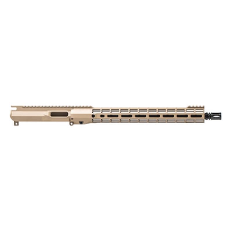 Aero Precision EPC-9 Threaded 16" 9mm Complete Upper Receiver with 15" ATLAS S-ONE Handguard - Cerakote FDE - APAR620115M87