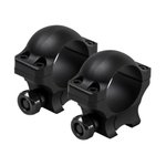 NcSTAR Hunter Series 3/8" Dovetail 1" Scope Rings, 0.9" Height