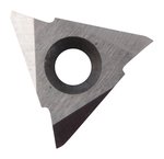 Brownells High-Speed Steel Insert 0° Relief Triangle 0.025" Radius