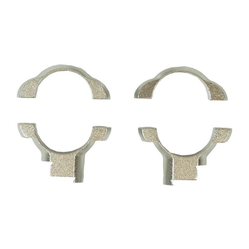 Weaver Grand Slam Steel .22 Rings 1in High Nickel 49214 scope rings