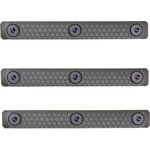 Slate Black Industries M-LOK 3-Slot Rail Cover Polymer Olive Drab Green 3PK