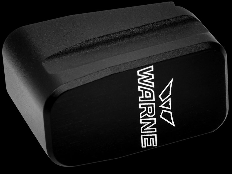 Warne MEG432BLK Glock 43 Magazine Extension +2 Rounds