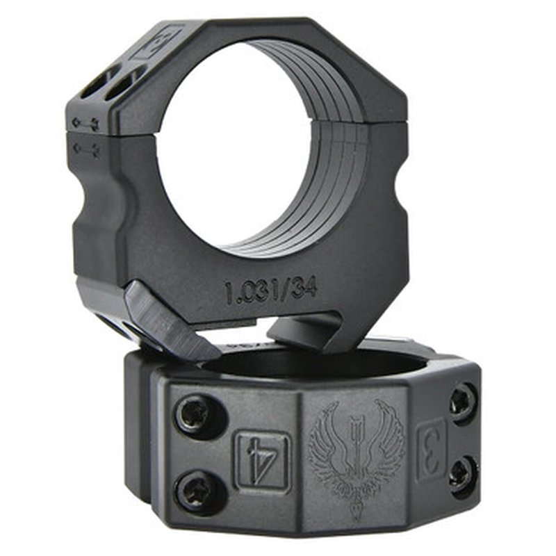 American Precision Arms Gen 2 Tru-Loc 34mm Scope Rings 1.031 Inch Height G2T34103