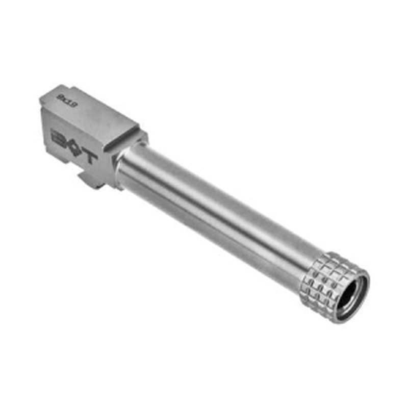 Backup Tactical Glock 19 Threaded Barrel - 1/2x28, Stainless Steel
