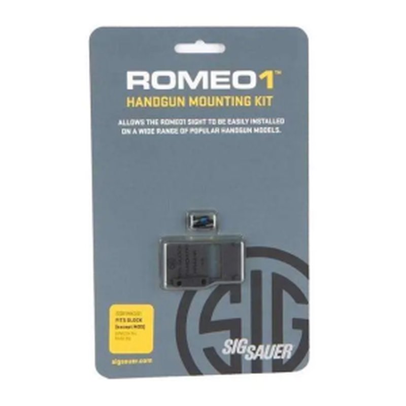 Sig Sauer Romeo1 Mounting Kit Glock Except MOS Black