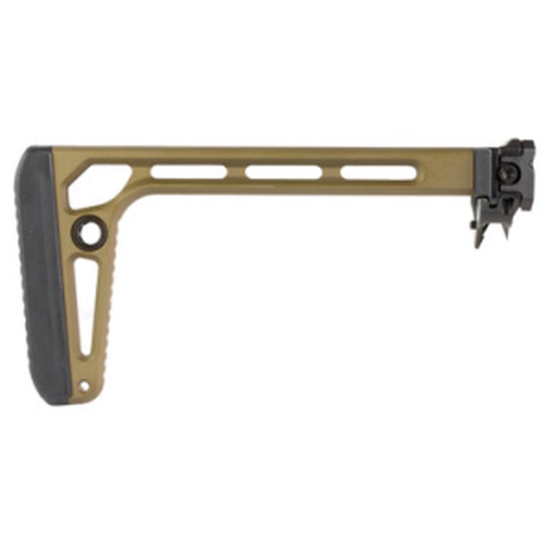Sig Sauer Minimalist Plus Folding Stock Coyote Brown Aluminum for MPX/MCX