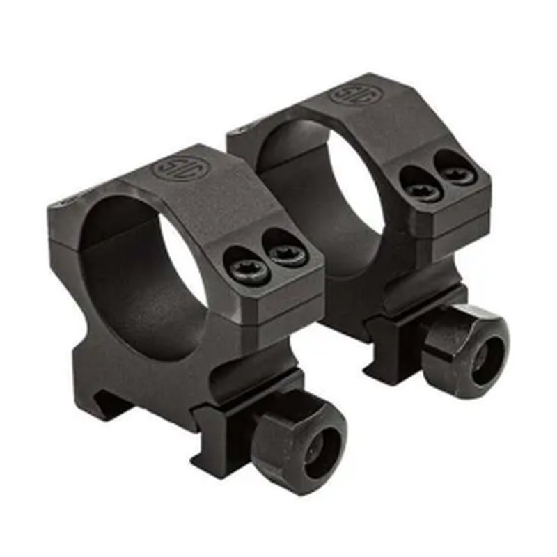 SIG Sauer Alpha 1 34mm Extra High Scope Rings 1.25in Matte Black