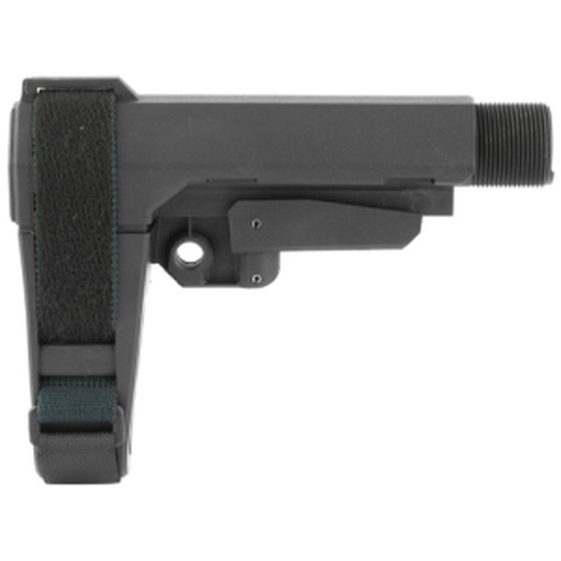 SB TACTICAL SBA3 Black 5-Pos Adj Mil-Spec Carbine Receiver Ext