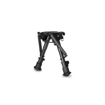 Hawke Bipod (Fixed) Adjustable Spring Legs 6-9"/9-13" Black Anodized