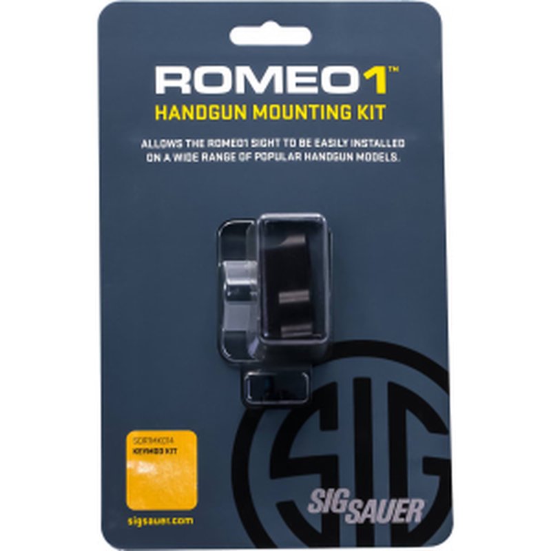 Sig Sauer Electro-Optics SOR1MK014 Romeo1 Mounting Kit For Keymod 1-Piece Style Black Finish