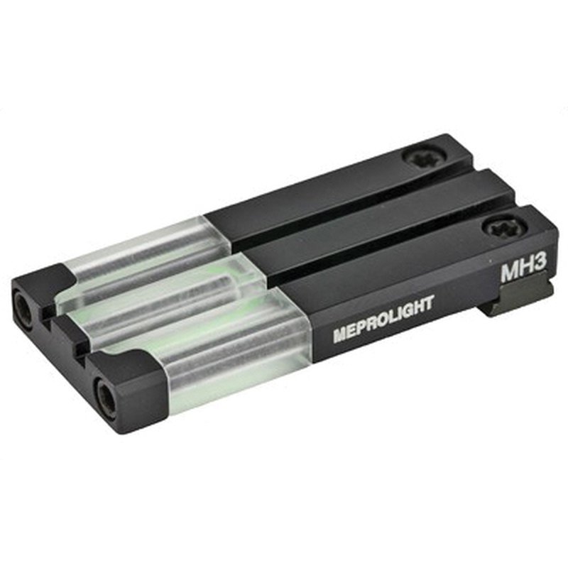 Meprolight Green Tritium Fiber Bullseye Sight for Glock MOS