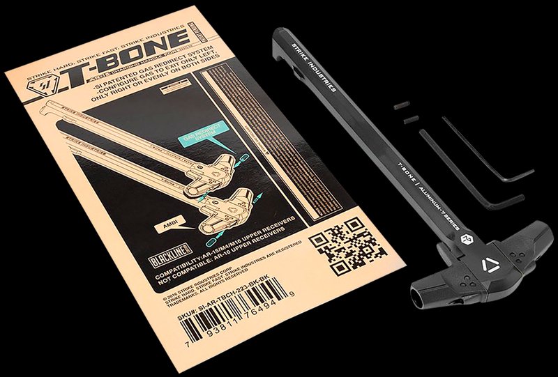 Strike Industries T-Bone AR-15 Charging Handle 5.56 NATO/.223 Gas Redirect