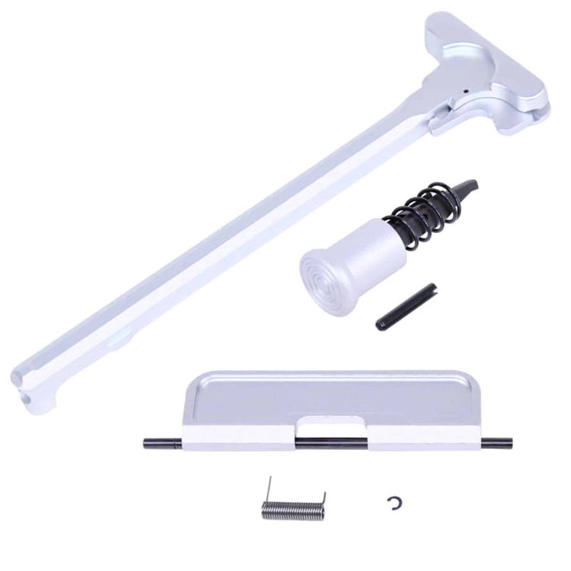 Guntec USA AR-15 Upper Receiver Assembly Kit Anodized Clear