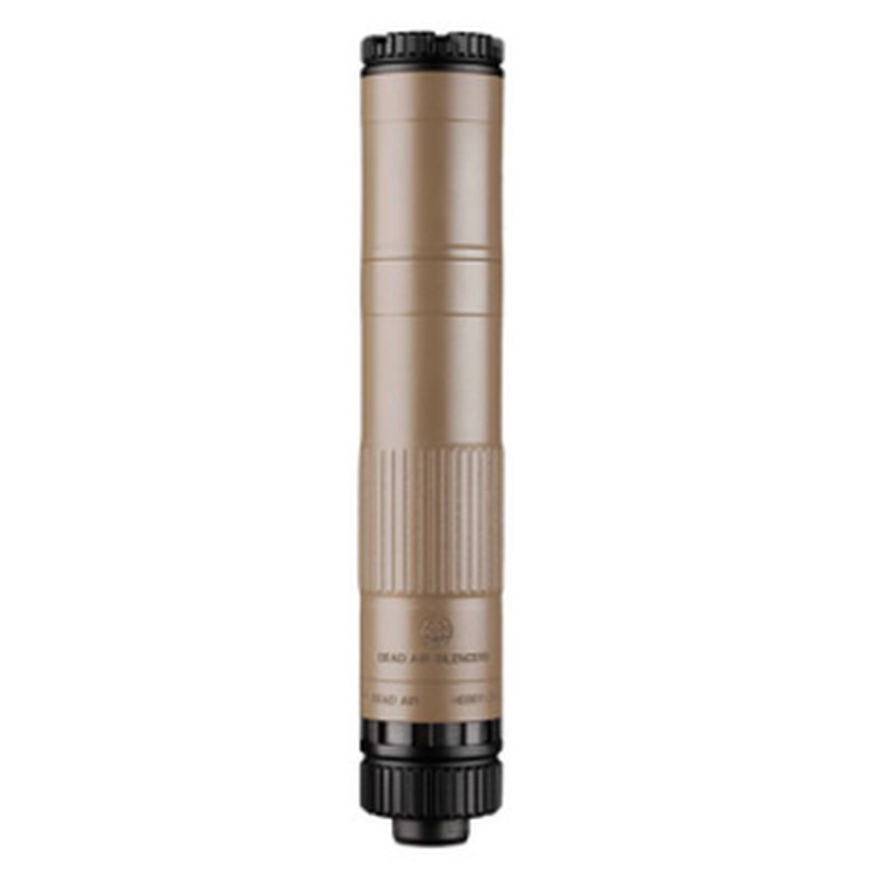 Dead Air Mojave 9 Modular Suppressor 9mm 1.41 inch Diameter 1/2x28 Threads FDE