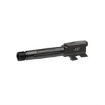 Brownells Fluted Match Grade 9mm Barrel for Glock G43 Threaded 3.41 in Black Nitride