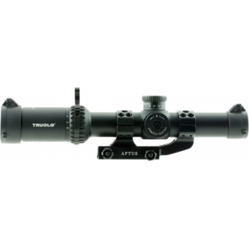 TruGlo TG-8516TLR Omnia Tactical Black Anodized 1-6x24mm 30mm Tube Illuminated APTR Reticle