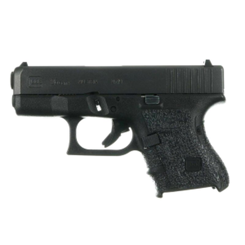 Talon Grips Glock 26/27/28/33/39 Gen4 No Backstrap Black Rubber 116R
