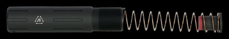 Strike AR Pistol Slick Buffer Tube Kit 7075-T6 Black Anodized Tungsten Buffer Flat-Wire Spring ARSPRESLICKBK