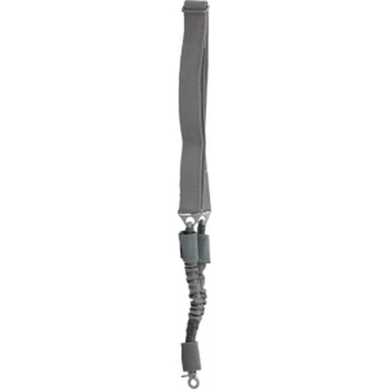 NcStar AARS1PU Single Point Sling 1.50\" 44\"-60\" Urban Gray Nylon Rifle