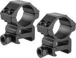 Barska 1" Weaver-Style HQ Scope Rings Medium Black Matte
