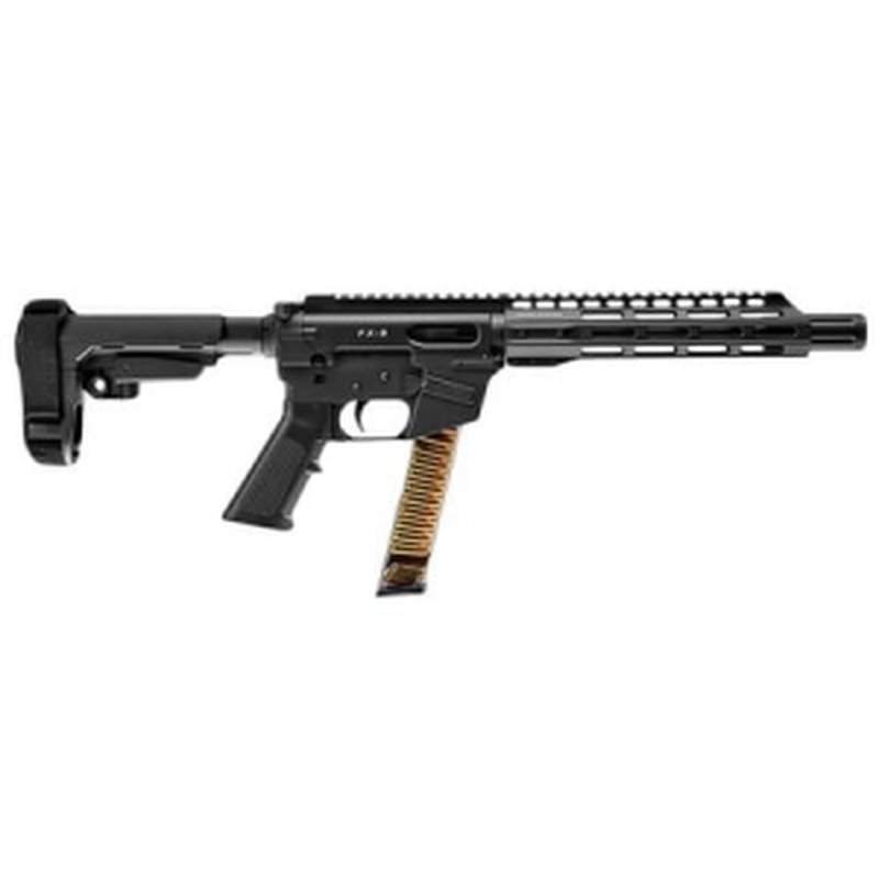 Freedom Ordnance FX-9 9mm Semi-Auto Pistol with Faux Suppressor Muzzle