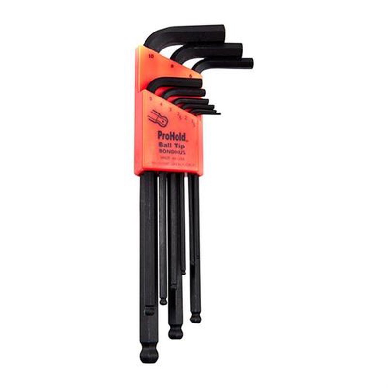 Bondhus Prohold Ball End L-Wrench Set (Metric) - Tip Ball End
