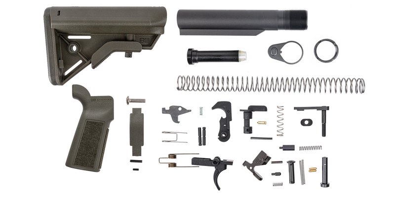 PSA B5 Systems Lower Build Kit with Bravo Stock, ODG