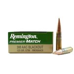 Remington Premier RM300AAC6 300 Blackout 125gr Sierra MatchKing Open Tip Match Ammunition