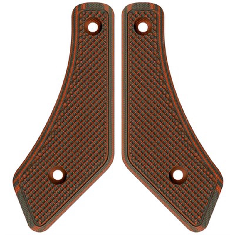 Midwest Industries Lever Stock G10 Large Pistol Grip Red/Black