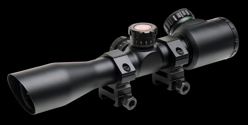 Truglo TG8504TL Tru-Brite 4x32 Tactical Scope 1in Tube Illuminated Mil-Dot