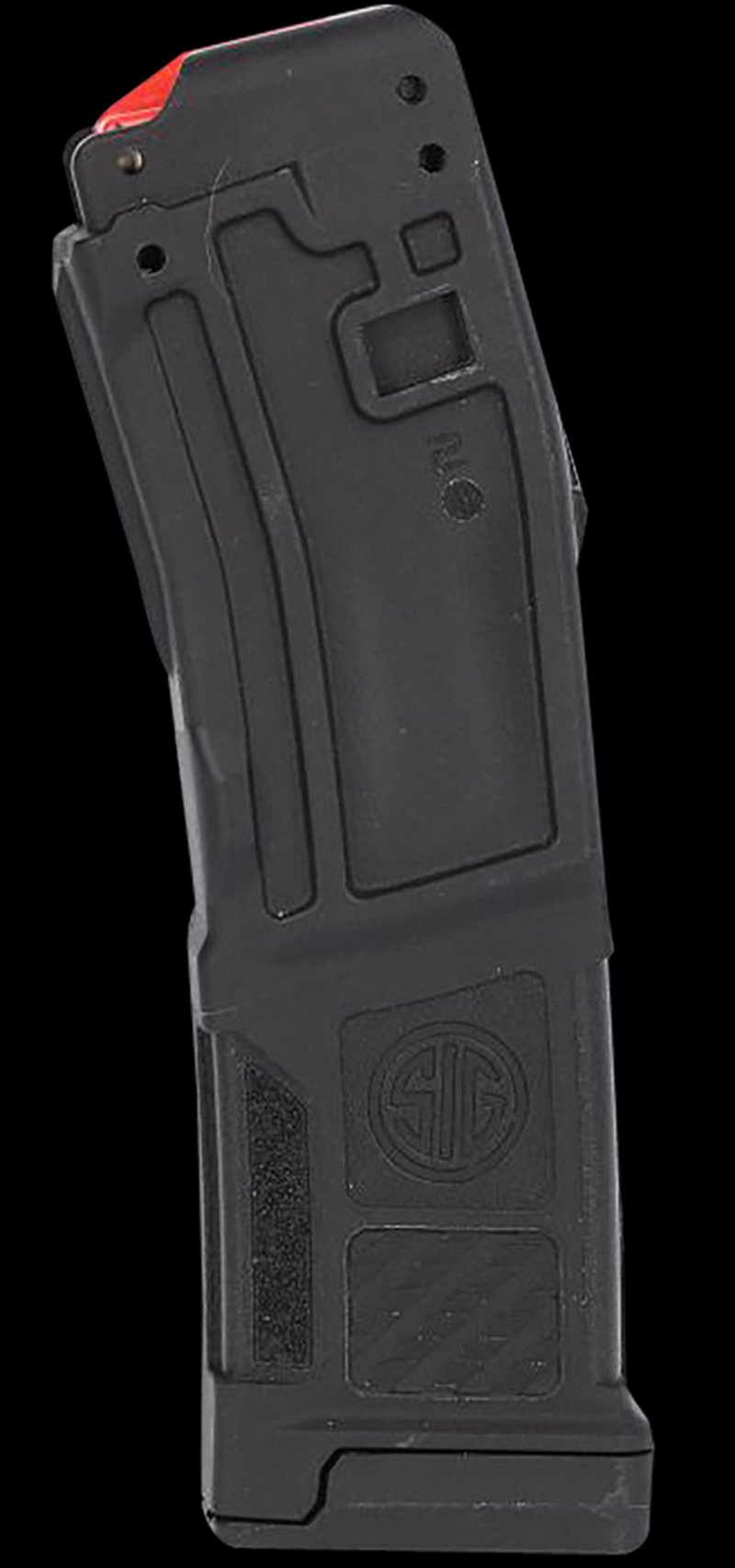 Sig Sauer MPX Magazine 20-Round 9mm Luger Black Polymer w/ Metal Feed Lips 8900828
