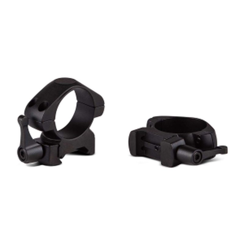 Konus 7410 Steel Rings 30mm Medium Black Matte Scope Rings Weaver/Picatinny