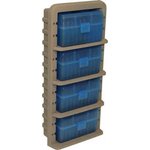 MTM Ammo Rack with 4 RS50 50-Round Flip-Top Boxes, CLR Blue/Dk Eth