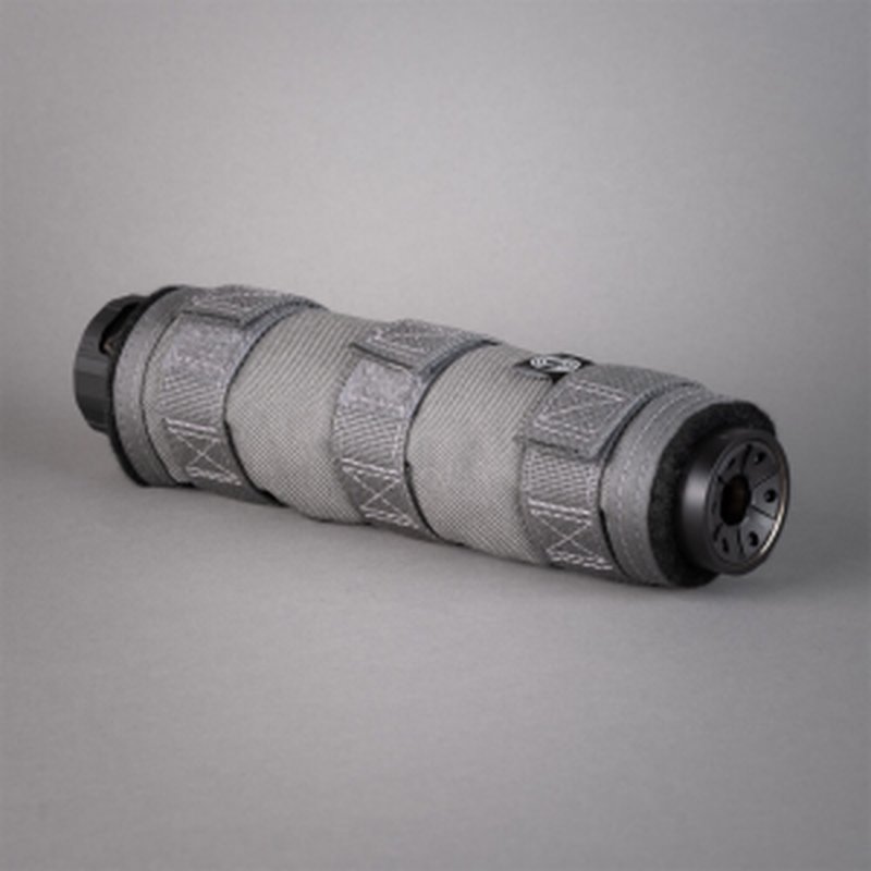 SilencerCo High Temp Suppressor Cover Gray 7.5 Inches