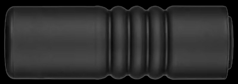 AB Suppressor STD Raptor 5.56 NATO 1.625in Black Titanium 1/2x28 Thread
