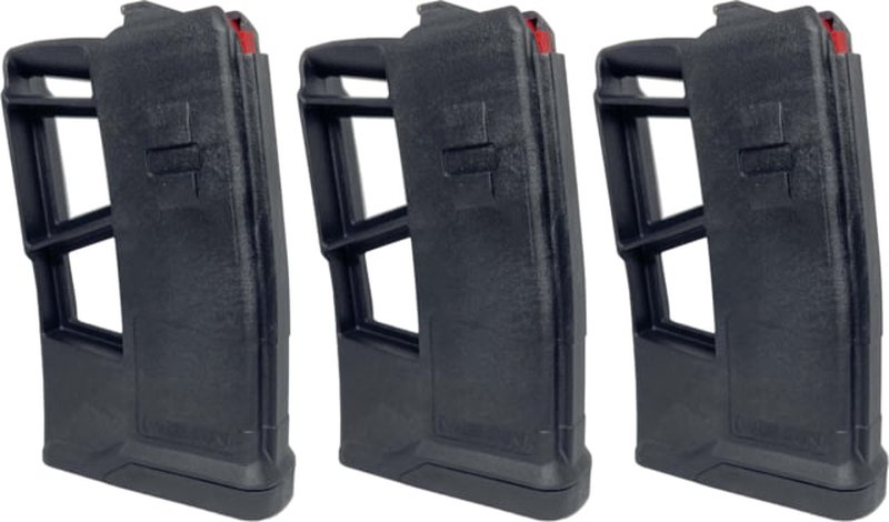 Mean Arms Ejectored Exomag AR-15 Magazine 15-Round Black 3-Pack