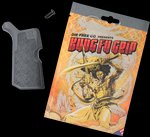 DIE FREE CO LLC Kung Fu Pistol Grip AR-15 M4 AR-10 SR-25 Gray Nylon Reduced Angle KFGGRY