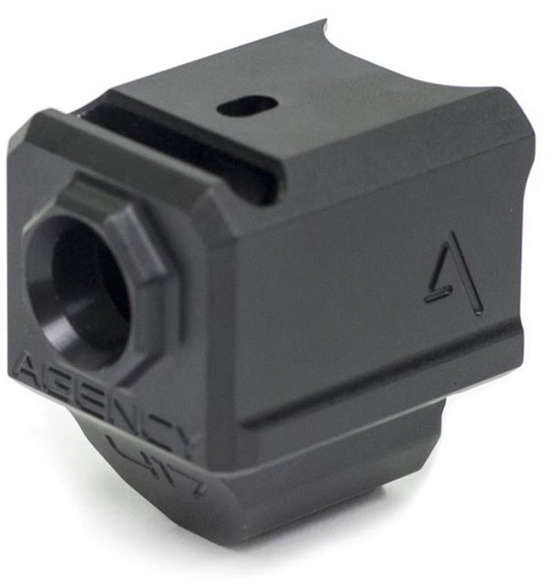 Agency Arms 417 Single Port Gen 5 Barrel Compensators Black