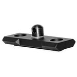 GrovTec Bipod Stud M-Lok Mount (Black Steel)