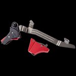 Timney Alpha Competition Trigger Red Straight Glock Gen 3/4 Large Frame