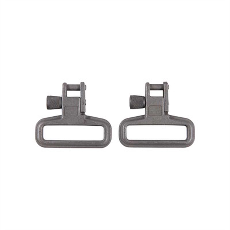 GROVTEC Sling Swivels Mil-Spec Phosphate Square-Cornered 1-1/4 in Pair