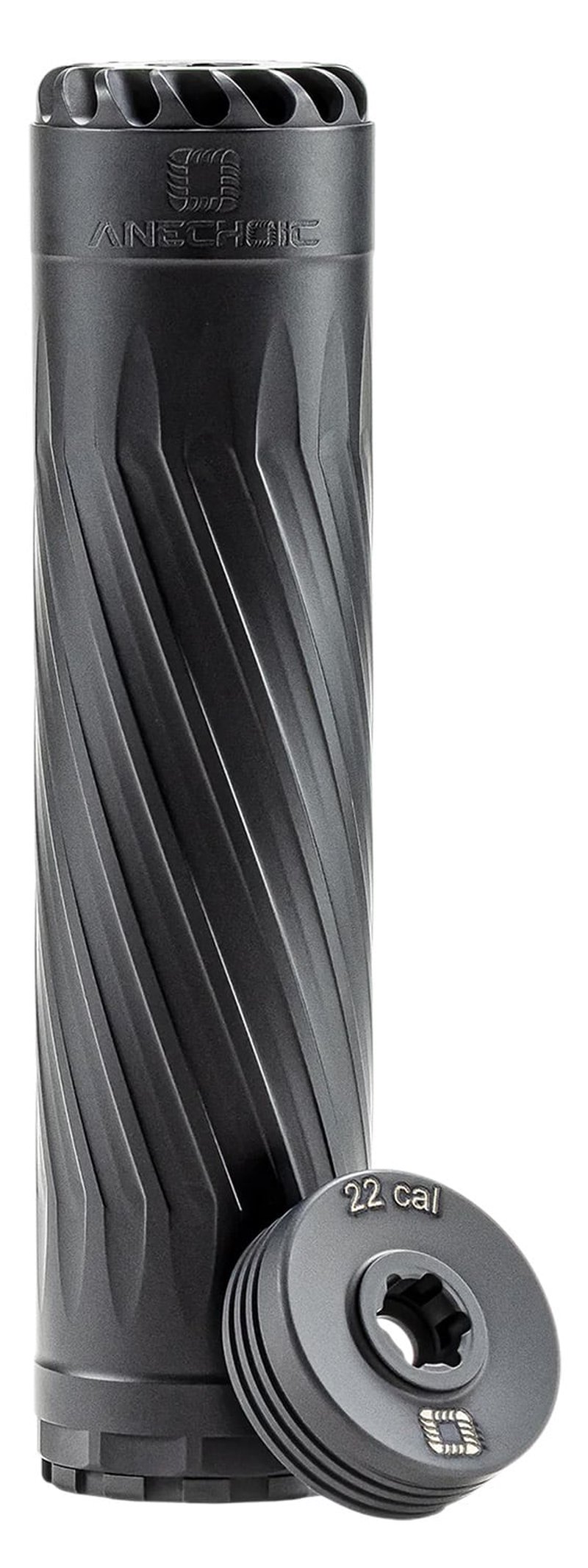 AnechoX 223 Titanium Suppressor AR-15 5.56mm Black