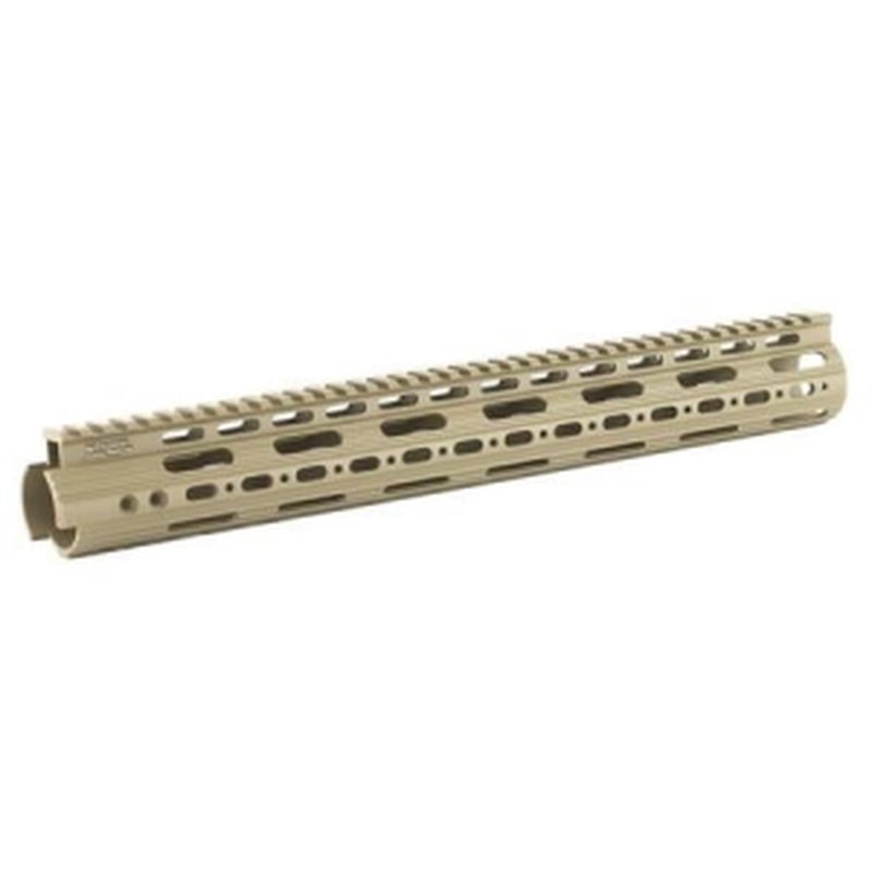Leapers Pro M-Lok AR15 15 Inch Free Float Handguard FDE Cerakote
