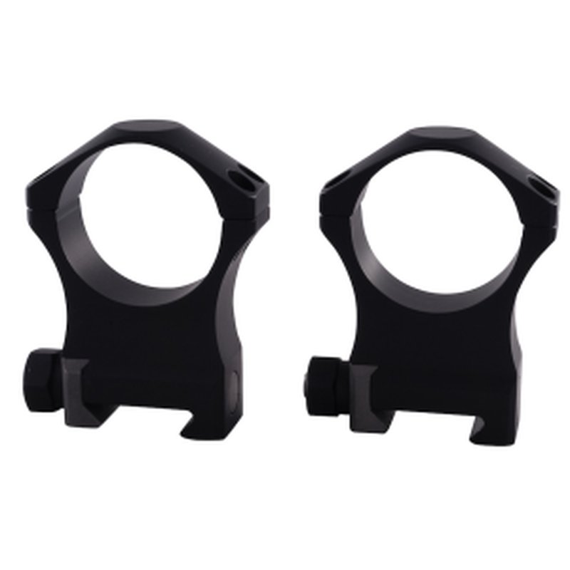 Nightforce X-Treme Duty Ultralite 4 Hole Picatinny 34mm Scope Rings Matte Black Extreme-High