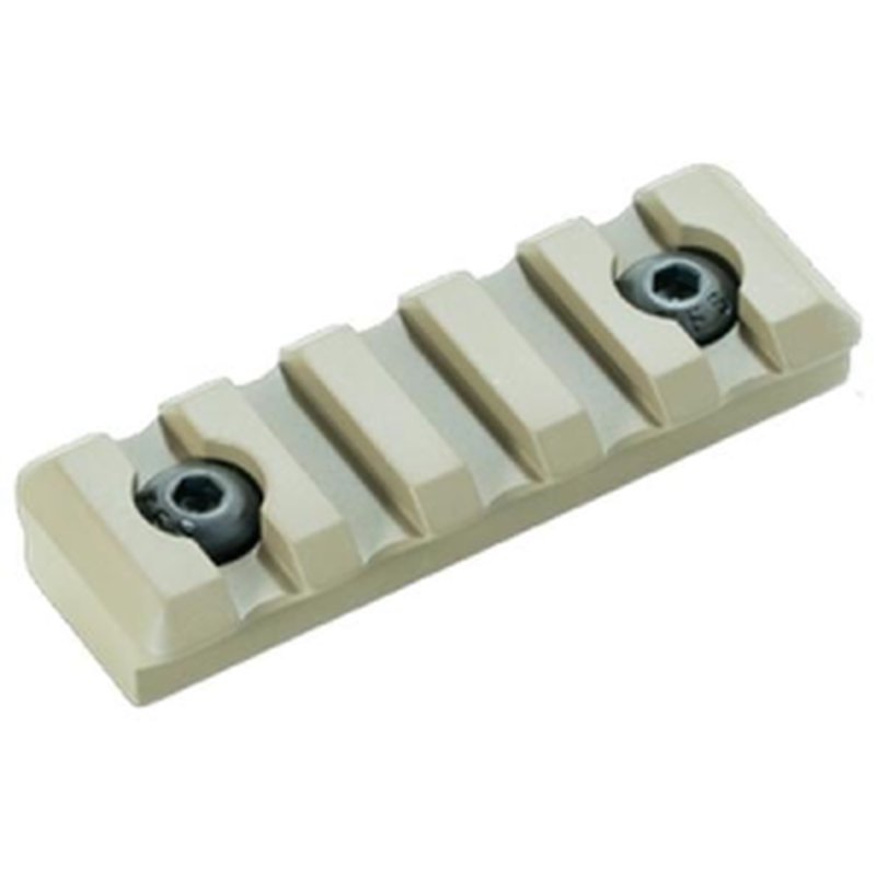 Timber Creek M-LOK 5 Slot Picatinny Rail, FDE