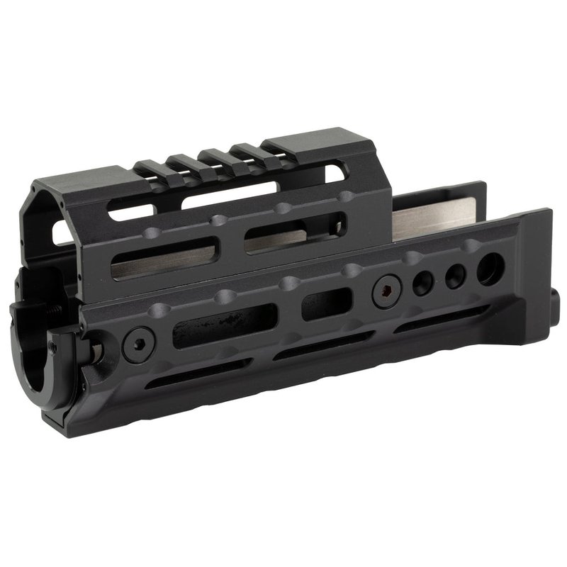 Midwest Industries AK Alpha Series 6in M-LOK Handguard 6061 Aluminum Hardcoat Anodized