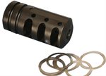 Precision Reflex MSTN Straight Quiet Control Brake .308 Black